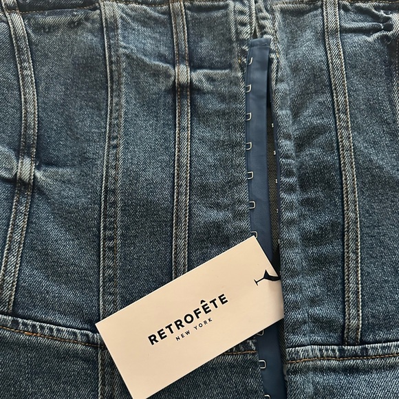 Retrofête Andreia Denim Dress - Picture 6 of 7